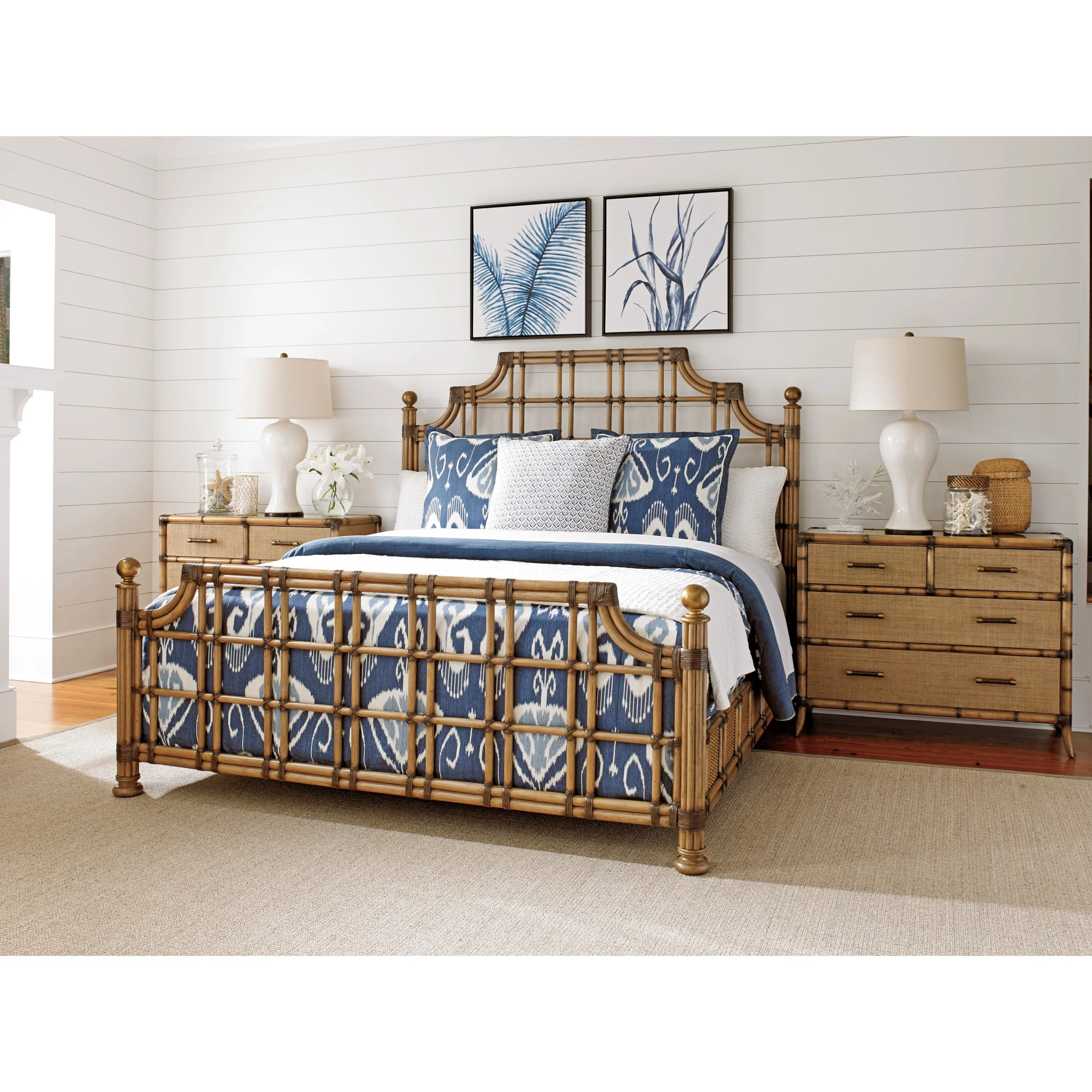 Tommy Bahama Home Twin Palms 558 Q Bedroom Group 1 Queen Bedroom Group